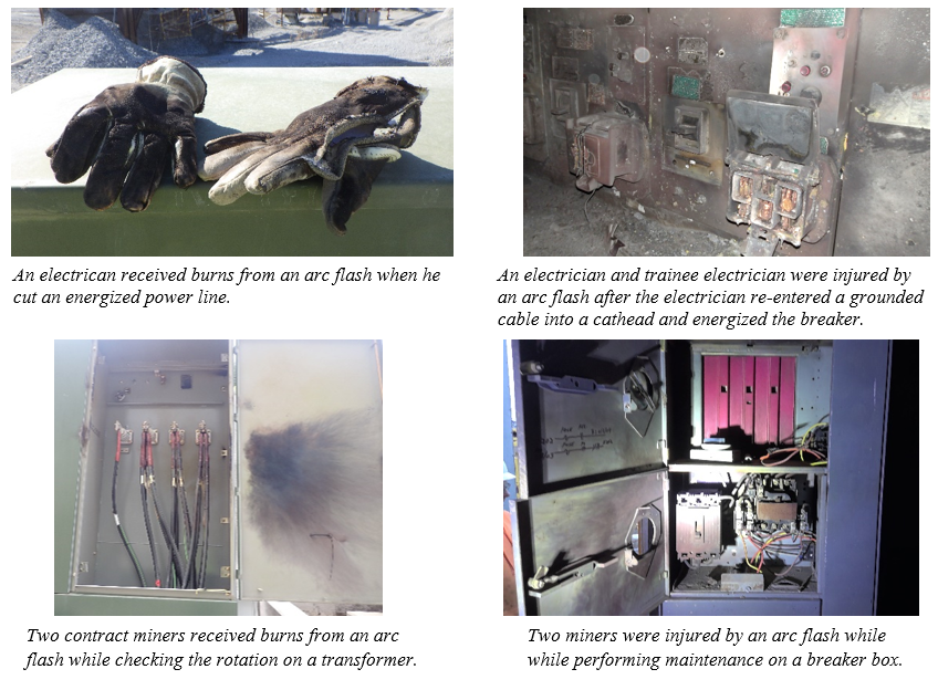 Electric Arc Flashes Safety Alert Mine Safety and Health Administration (MSHA)